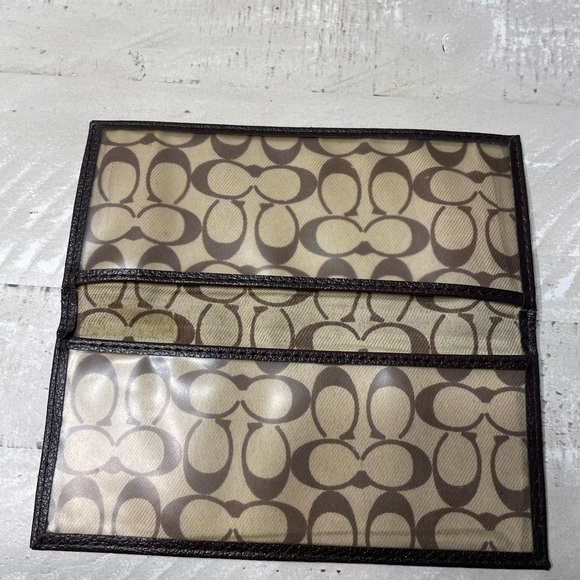 Coach Dark Brown Leather Accessory - Picture 2 of 4